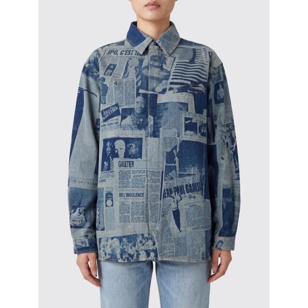 Jean Paul Gaultier Shirt Woman Denim
